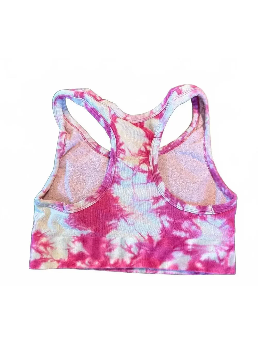 Champion Authentic Athleticwear Tie-Dye Sports Bra - Built In Bra - Medium